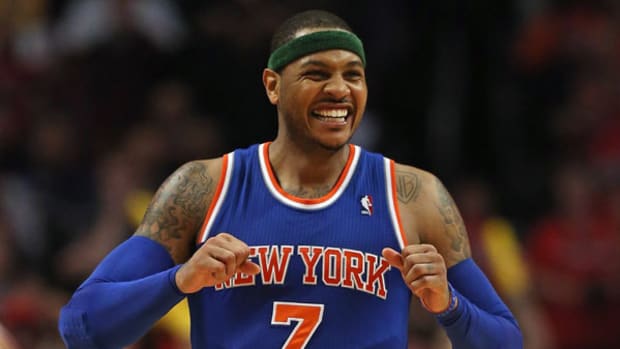 Carmelo Anthony Stays in NYC